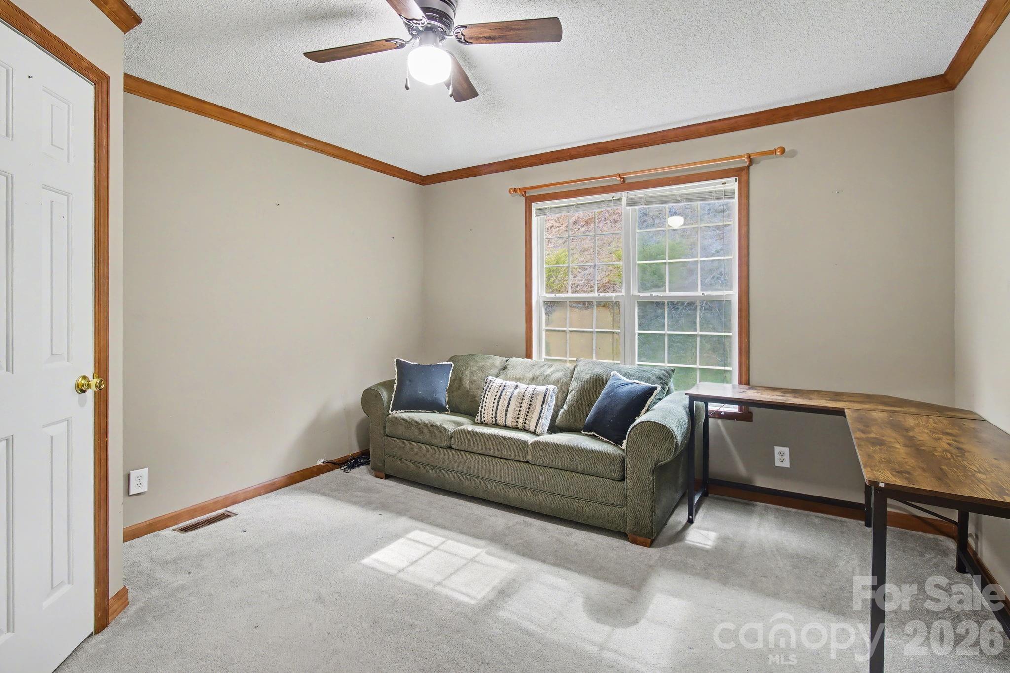 74 Chambers Road Weaverville, NC 28787 - Photo 30 of 43 a living room with furniture and a window