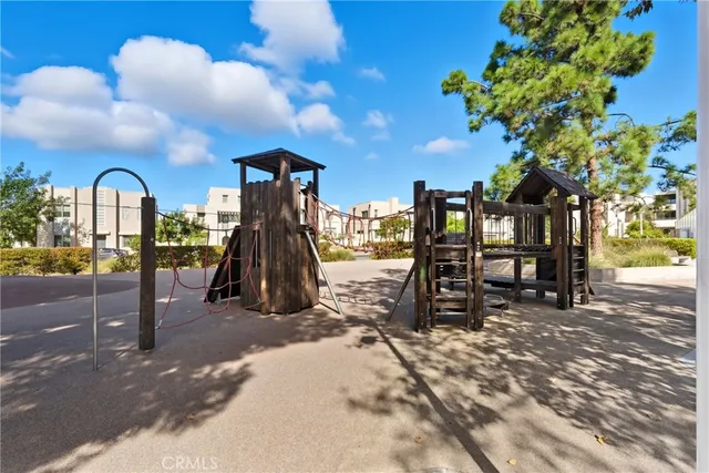 a swimming pool with outdoor seating and yard