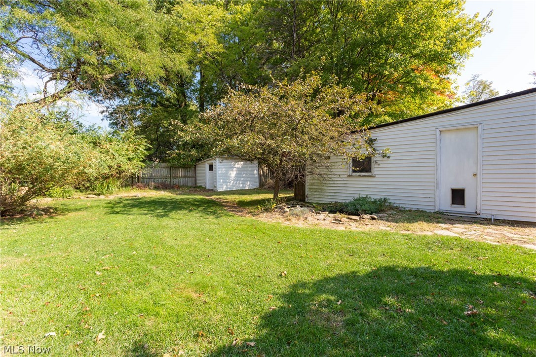 4611 Anderson Road Cleveland, OH 44121 - Photo 33 of 35 Lots of grassy space, room for gardening and a shed for all your lawn and garden tools