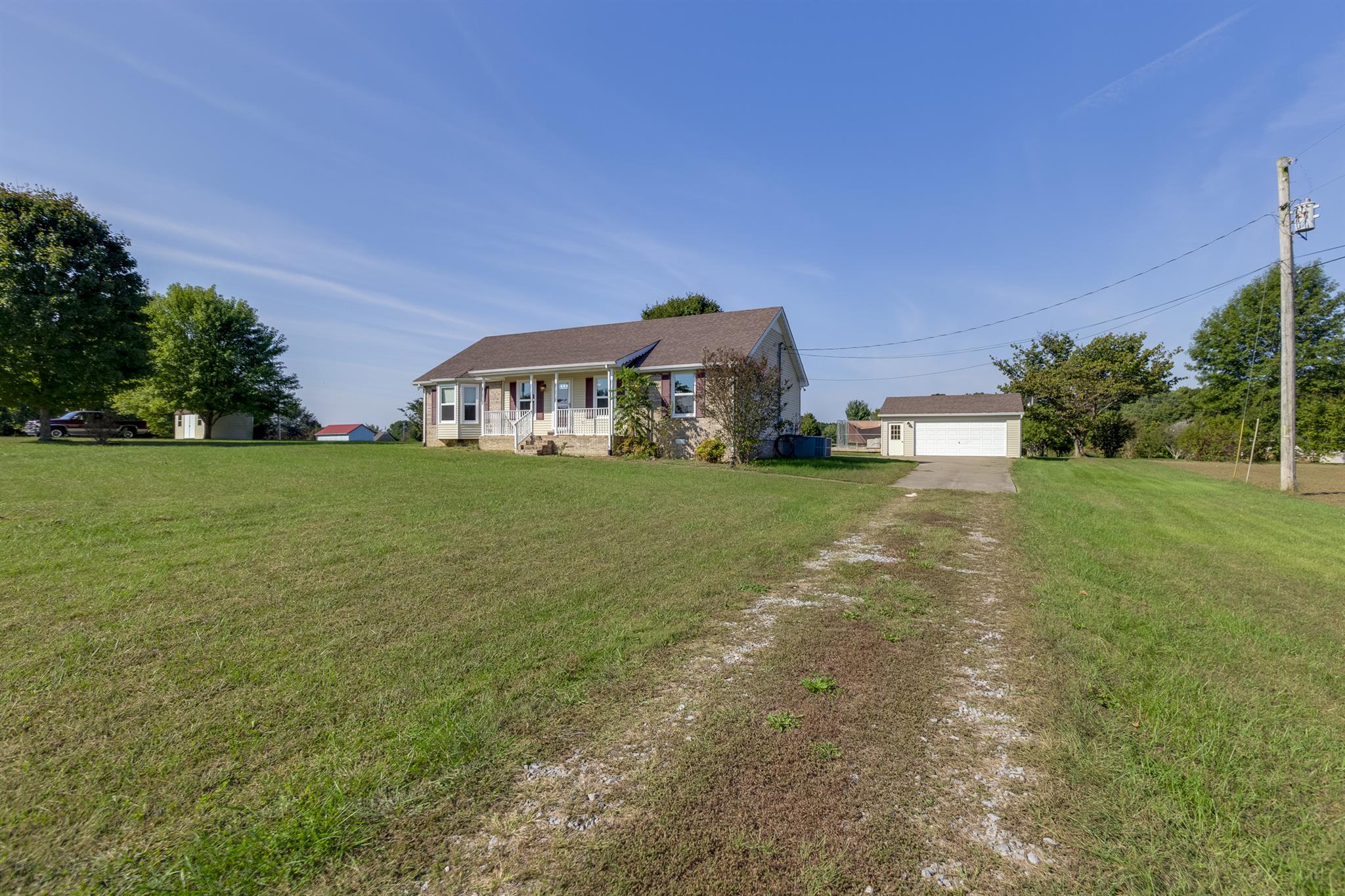 2730 West County Farm Road Springfield, TN 37172 - Photo 2 of 22 a view of a big yard with a house in the background