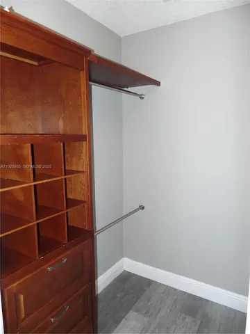 a view of empty room