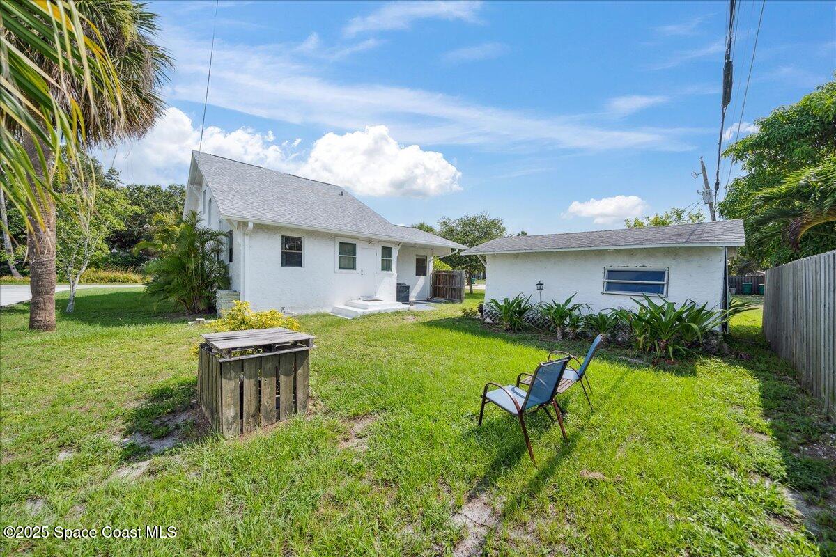 415 2nd Avenue Indialantic, FL 32903 - Photo 41 of 51 a house view with a garden space