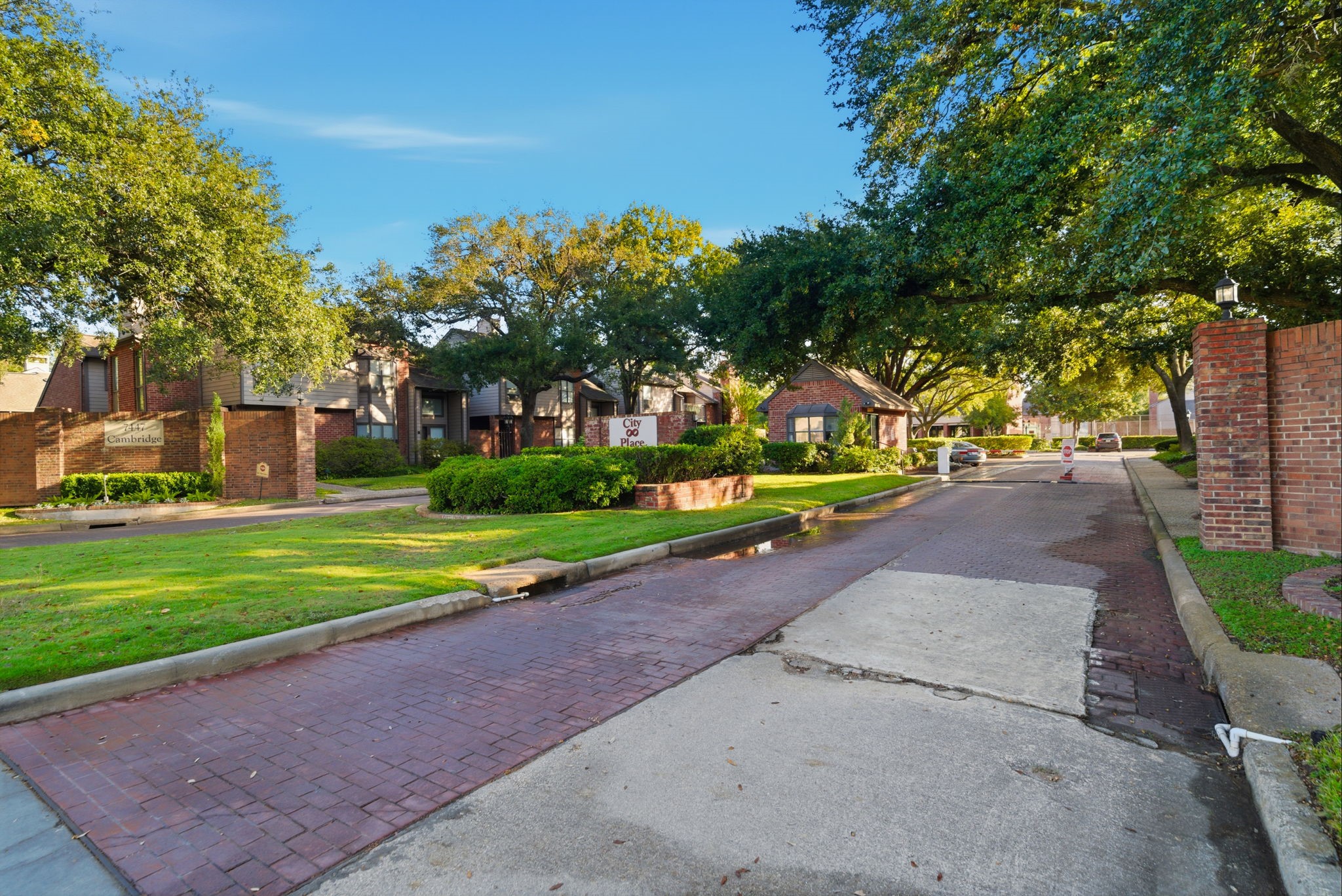 7447 Cambridge Street, Unit 65 Houston, TX 77054 - Photo 25 of 42 a view of a park with large trees