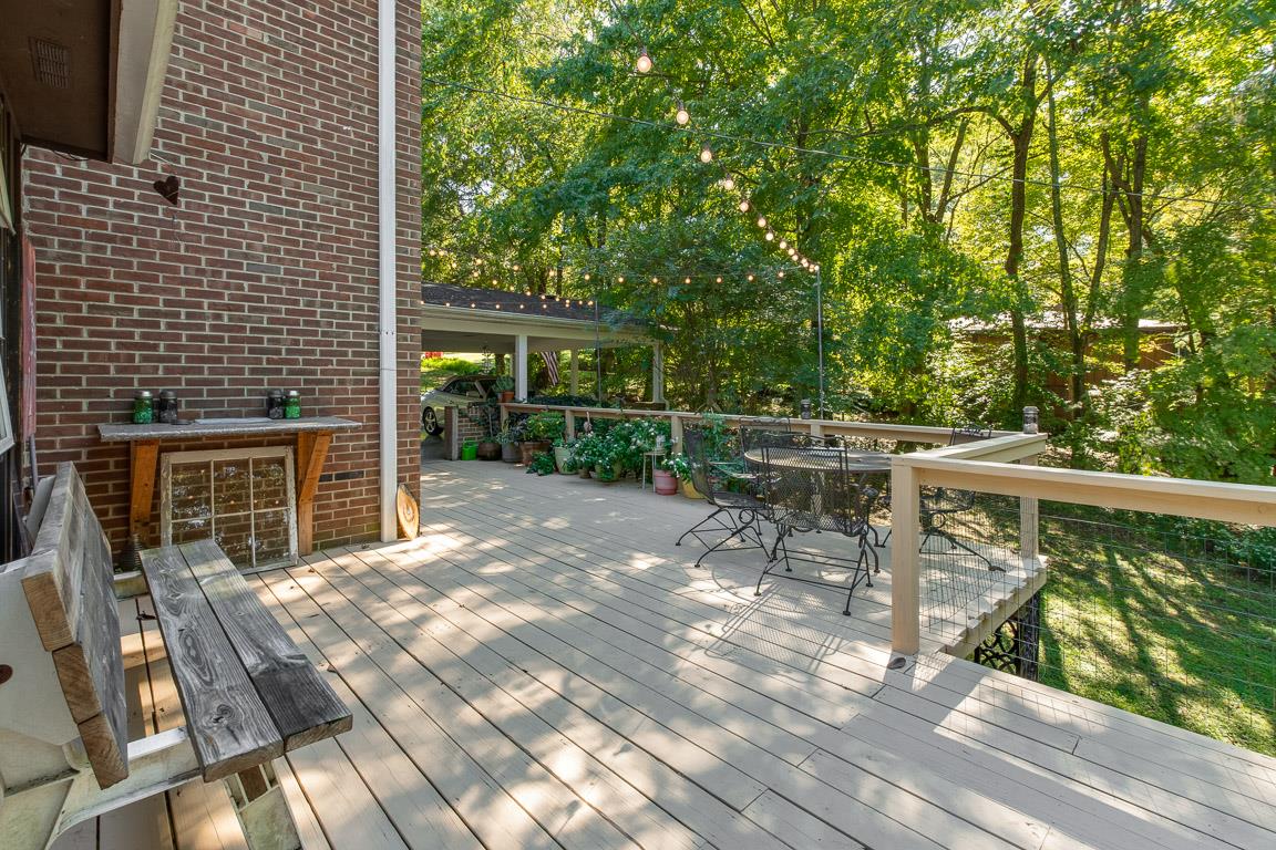 528 Georgetown Road Clarksville, TN 37043 - Photo 21 of 30 a view of balcony with wooden floor and outdoor space