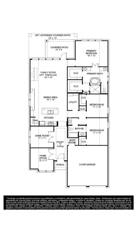 $524,900 | 5806 Caracara Street, Manvel, TX 77578