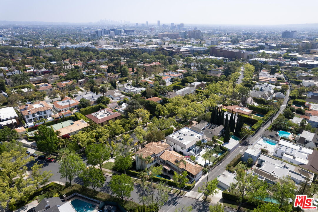 527 North Maple Drive Beverly Hills, CA 90210 - Photo 53 of 54 an aerial view of multiple house