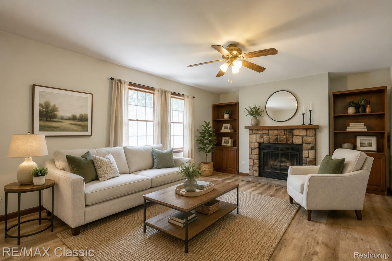 16645 Bordman Road Allenton, MI 48002 - Photo 11 of 48 Staged photo of Living Room