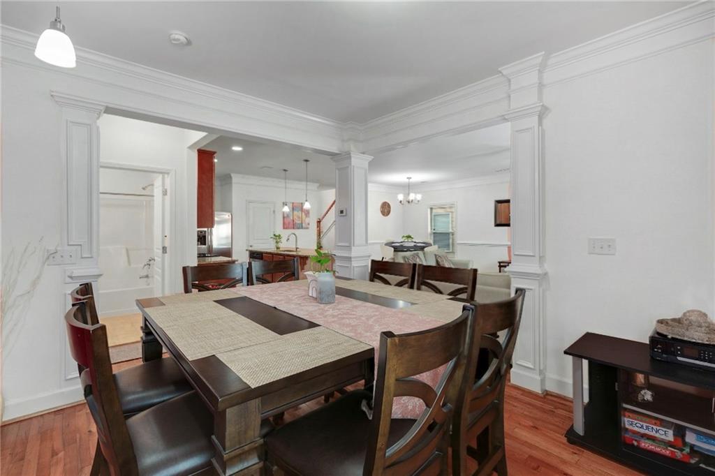 2325 Arnold Mill Road Northwest Lawrenceville, GA 30044 - Photo 12 of 40 a view of a dining area with furniture