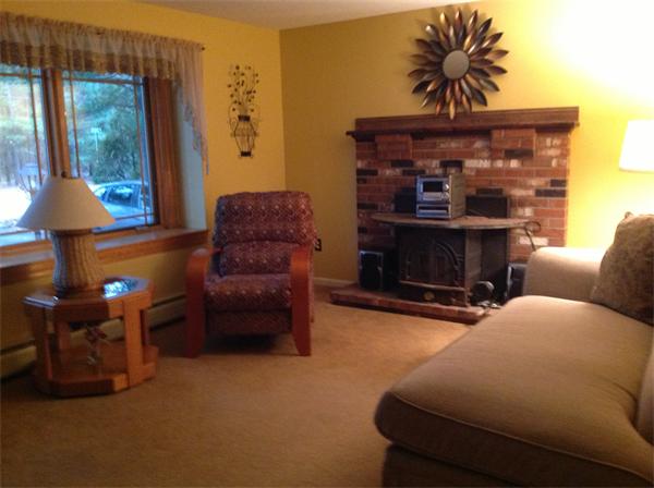 40 County Road Holyoke, MA 01040 - Photo 14 of 19 a living room with furniture and a fireplace