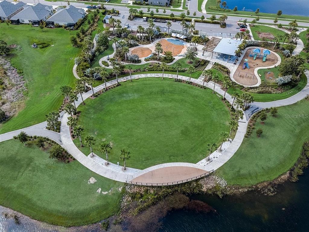 6262 Goldcoast Avenue Apollo Beach, FL 33572 - Photo 46 of 65 an aerial view of a house