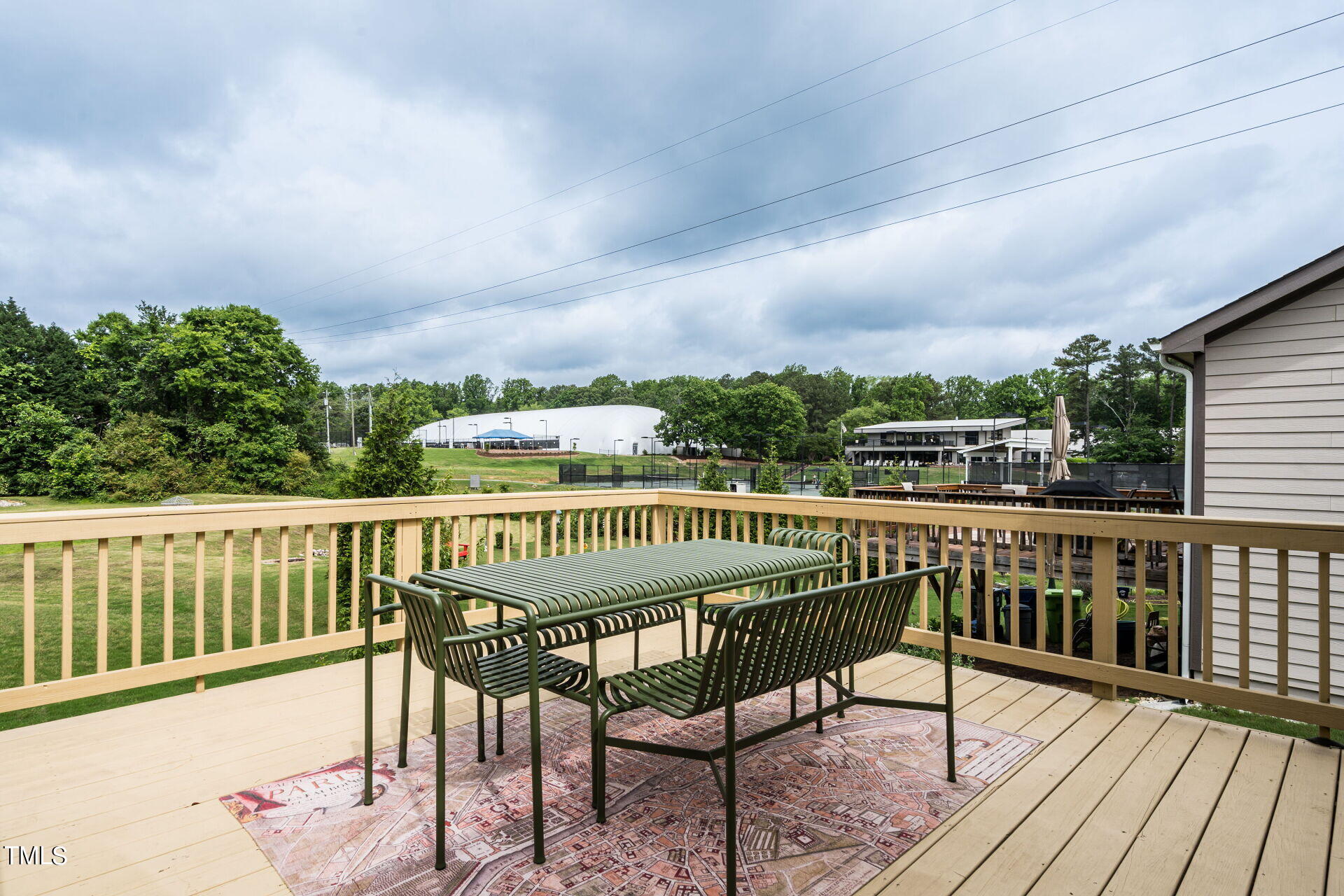 5343 Topspin Court Raleigh, NC 27609 - Photo 28 of 36 View to Raleigh Racquet Club