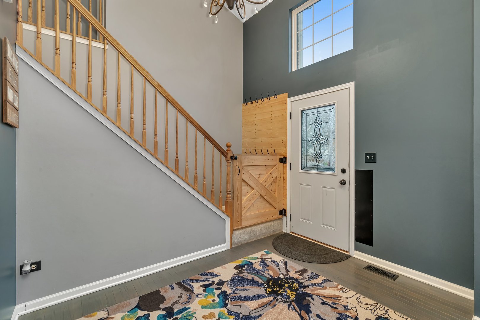 7312 Atkinson Circle Plainfield, IL 60586 - Photo 5 of 27 a view of entryway with stairs