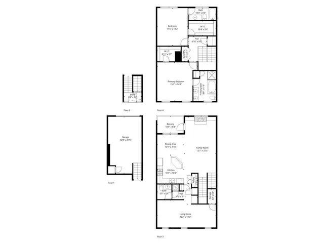 a picture of a floor plan