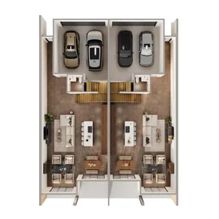 a picture of a floor plan