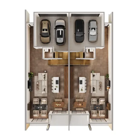 a picture of a floor plan