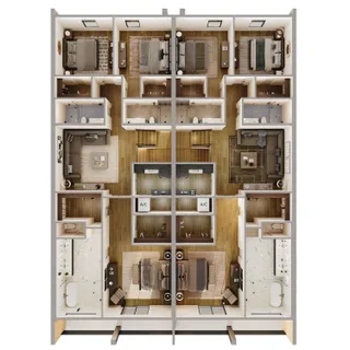 a view of living room with furniture and window