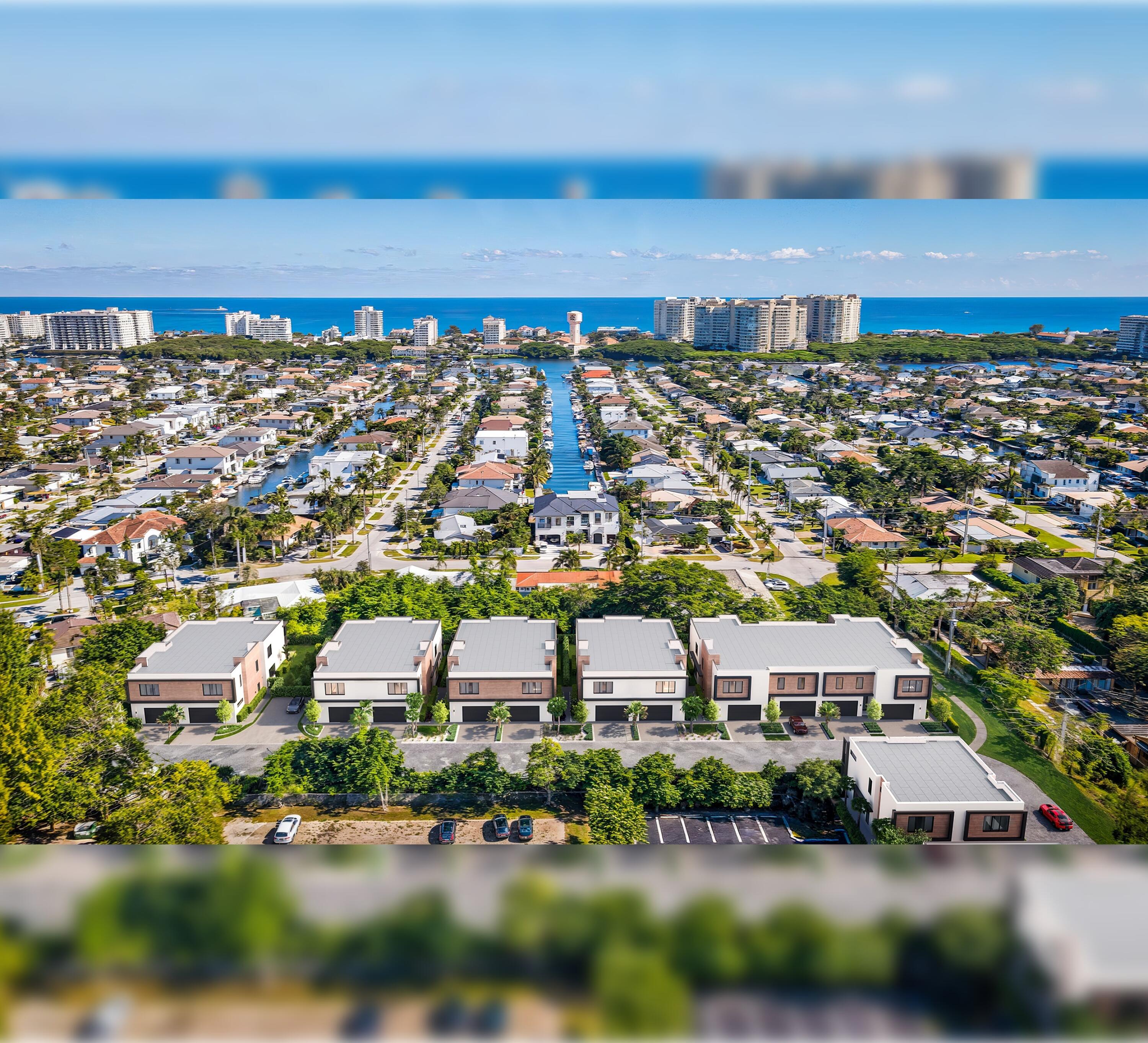 6800 North Federal Highway, Unit C Boca Raton, FL 33487 - Photo 5 of 20 an aerial view of residential building with parking