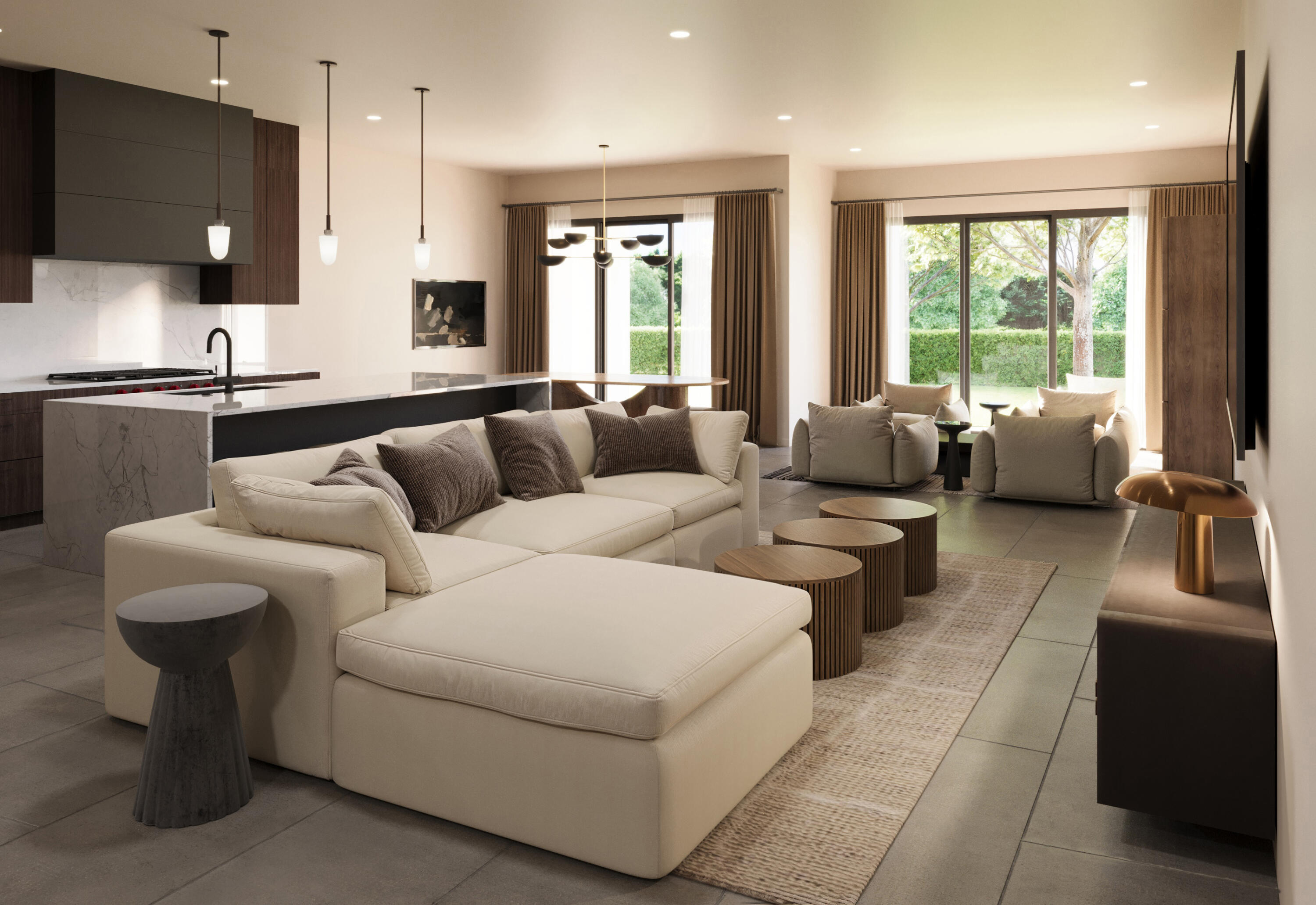 6800 North Federal Highway, Unit C Boca Raton, FL 33487 - Photo 7 of 20 a living room with furniture and a large window