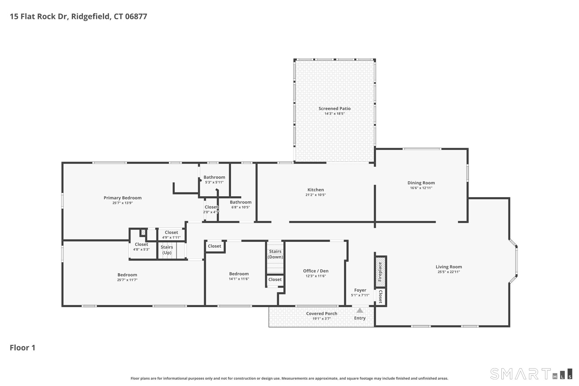15 Flat Rock Drive Ridgefield, CT 06877 - Photo 37 of 39 a picture of floor plan