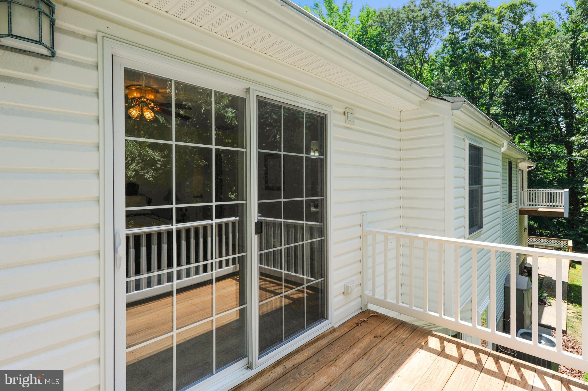 2816 Stinnett Road Huntingtown, MD 20639 - Photo 11 of 27 a view of a balcony