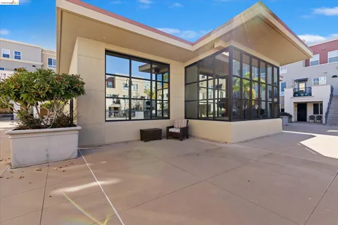 a view of a house with a outdoor space