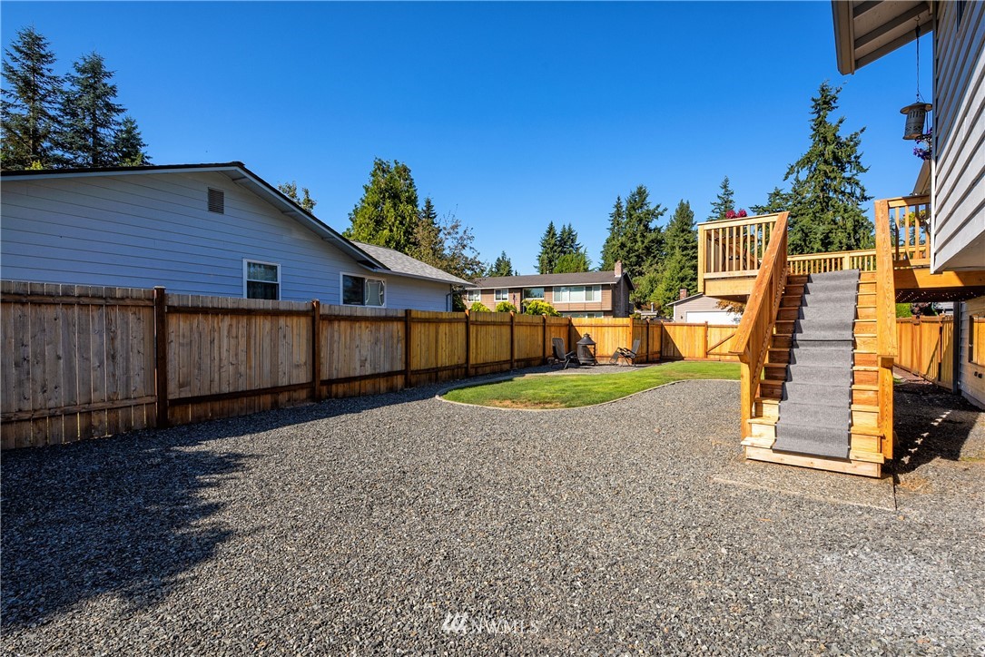 2603 171st Street Southeast Bothell, WA 98012 - Photo 36 of 37 a view of a backyard with a house
