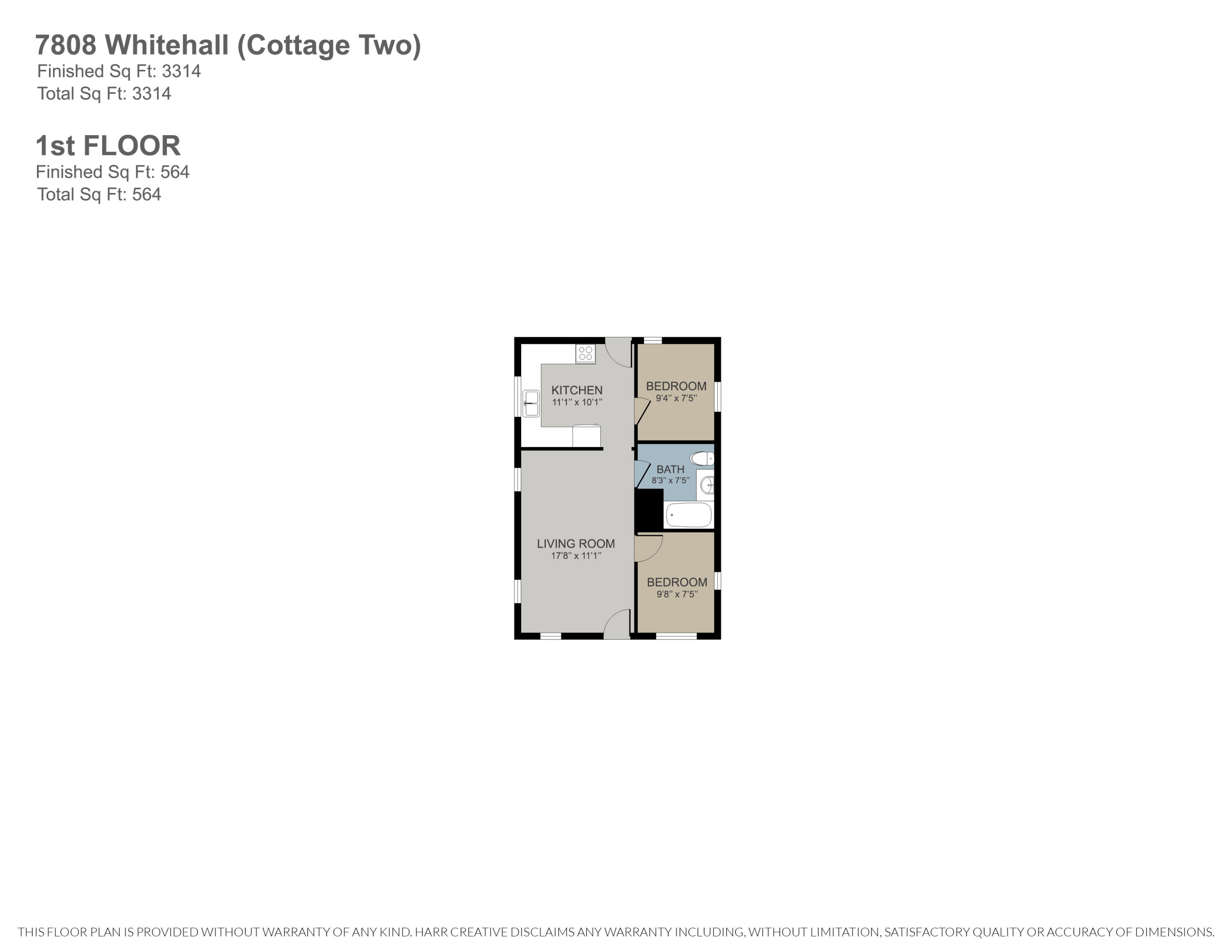 7808 Whitehall Road Whitehall, MI 49461 - Photo 49 of 49 7808 Whitehall 1st Floor Cottage Two