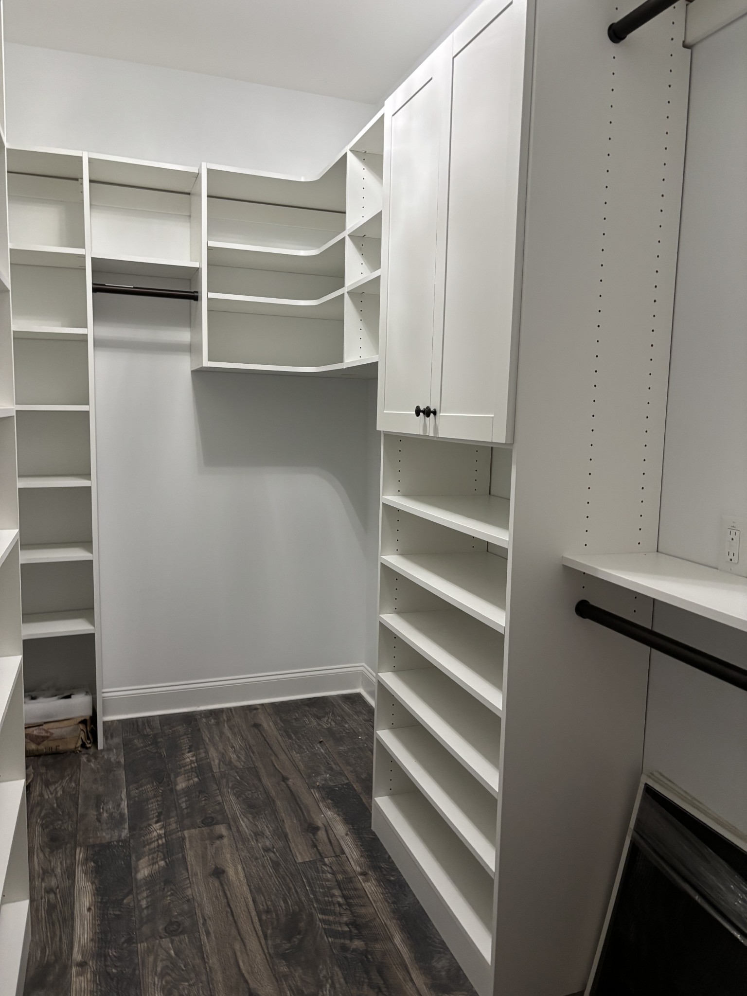65 Sheltontown Road Manchester, TN 37355 - Photo 14 of 17 a view of walk in closet with empty racks