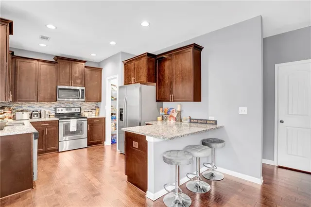 a view of front door with clothes