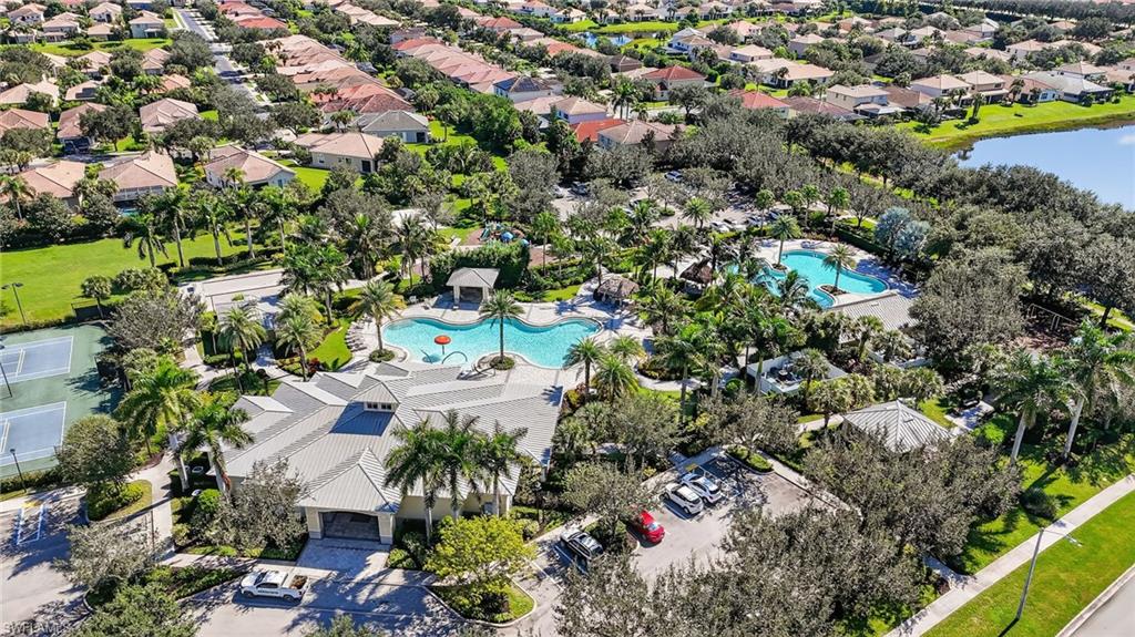 2821 Citrus Street Naples, FL 34120 - Photo 26 of 32 Aerial view of Amenities Clubhouse