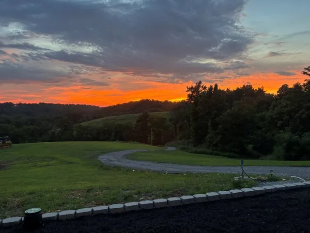 a view of outdoor space and yard