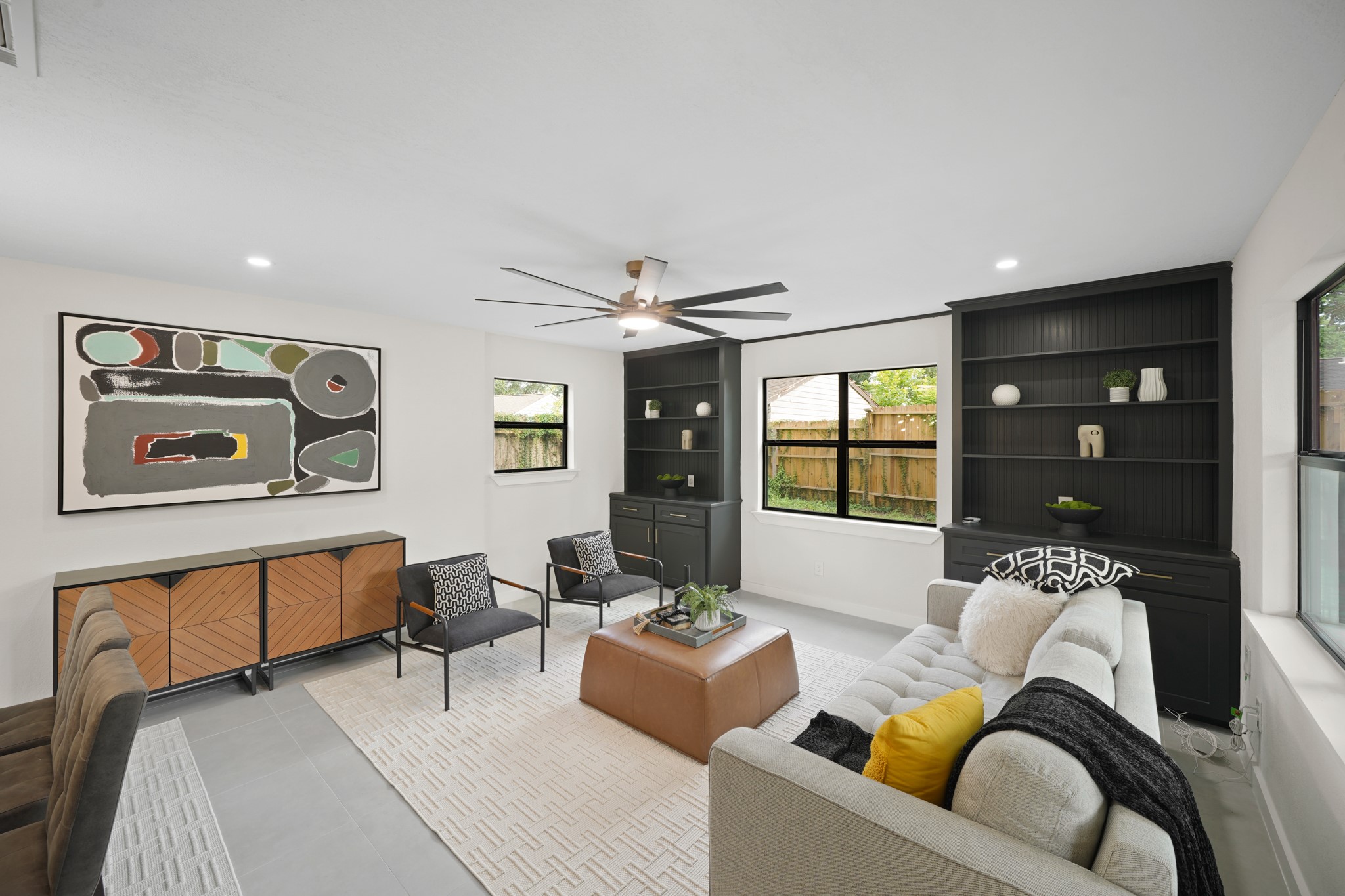 4813 Hummingbird Street Houston, TX 77035 - Photo 26 of 50 a living room with furniture and window