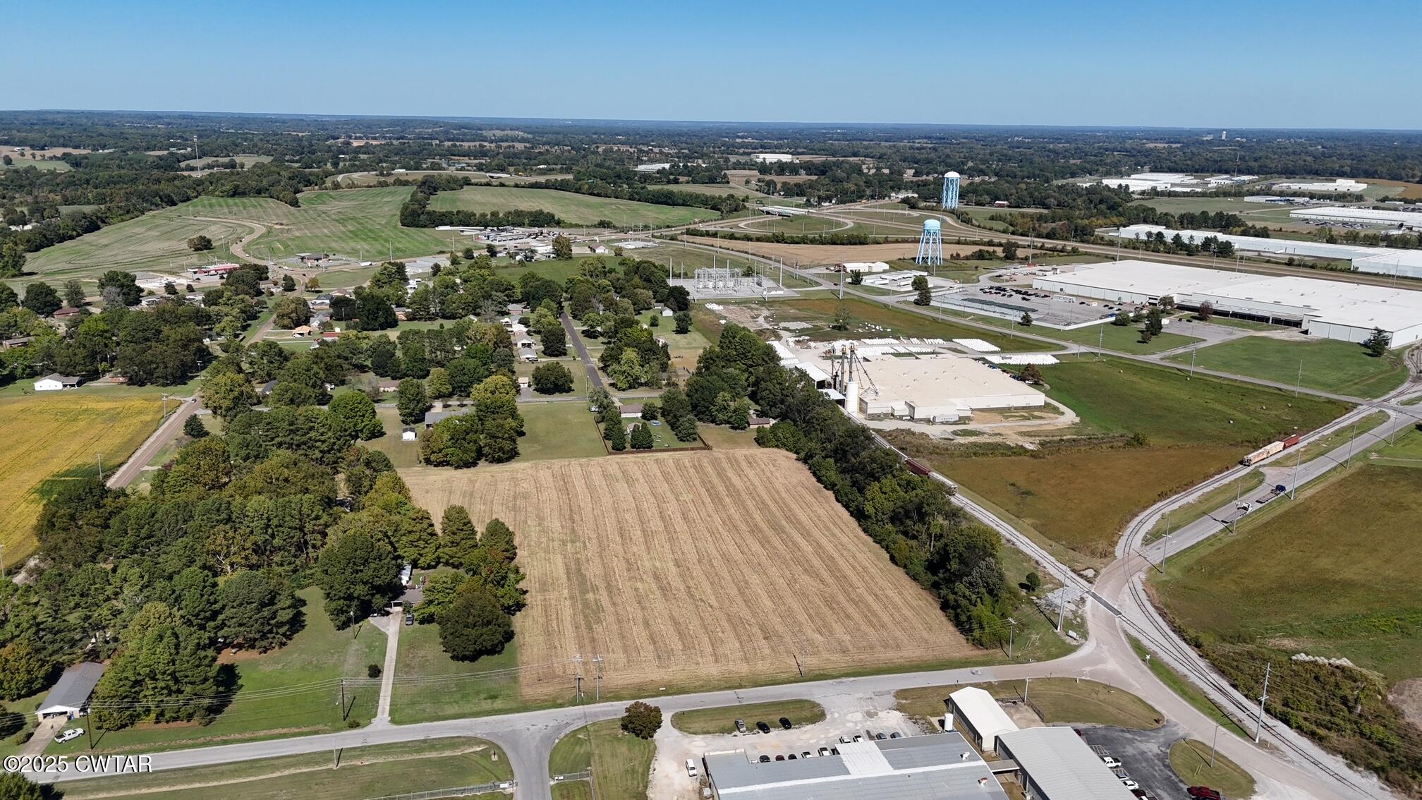 0 Industrial Drive Dyersburg, TN 38024 - Photo 4 of 7 an aerial view of residential houses with outdoor space