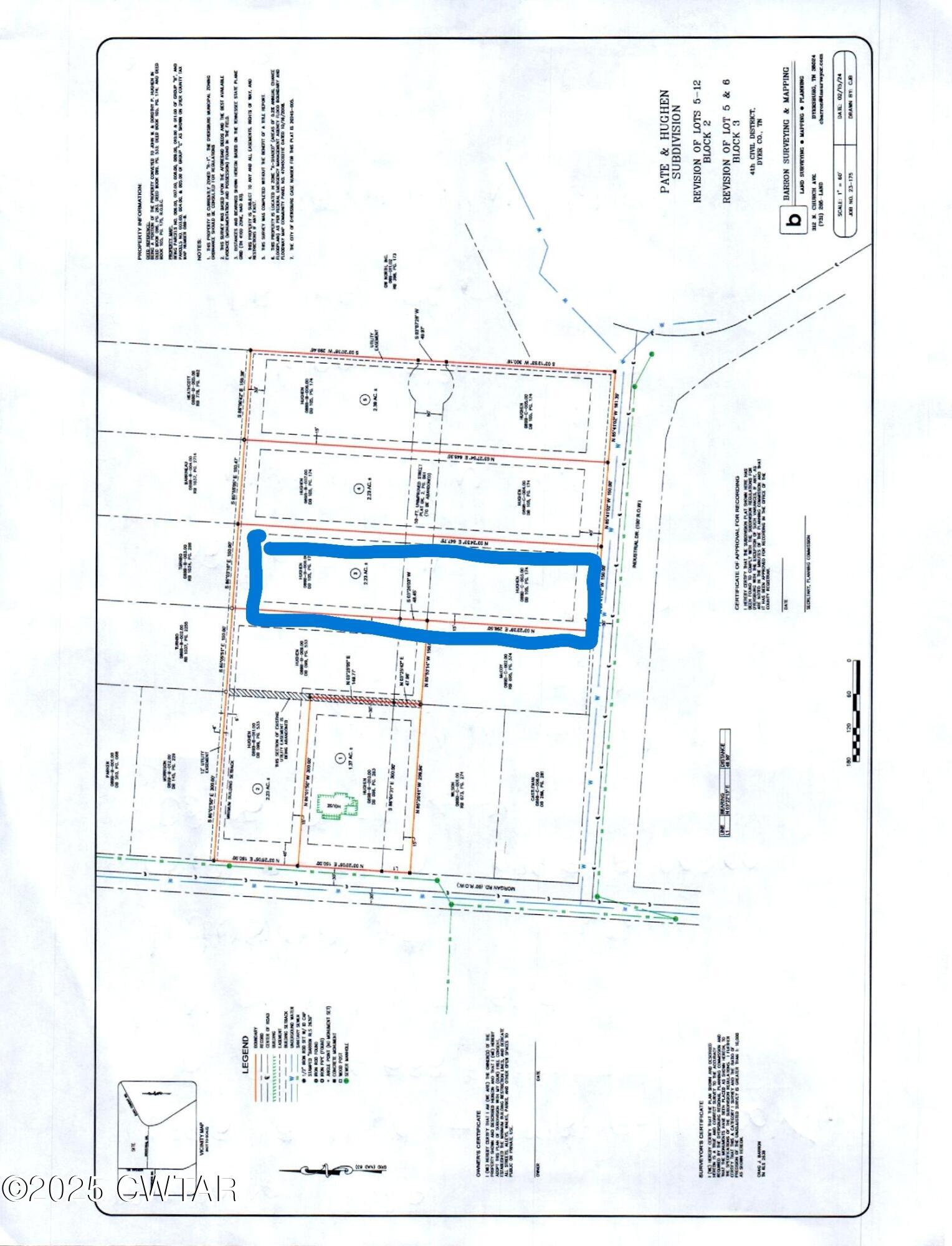 0 Industrial Drive Dyersburg, TN 38024 - Photo 7 of 7 a black and white photo of a painting