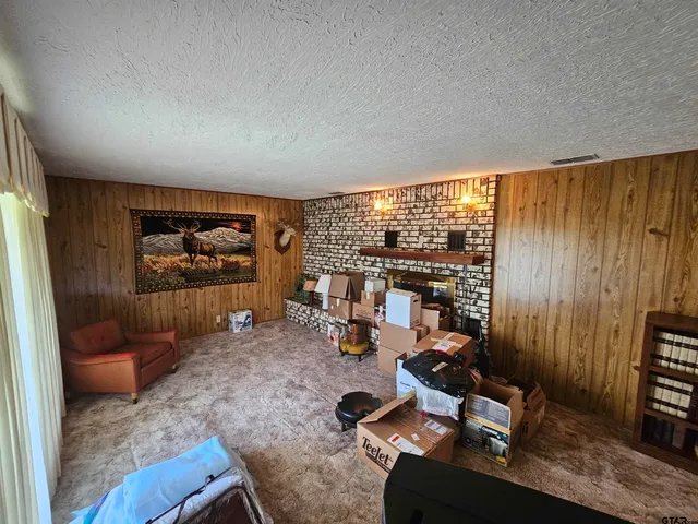 a room with furniture and a window