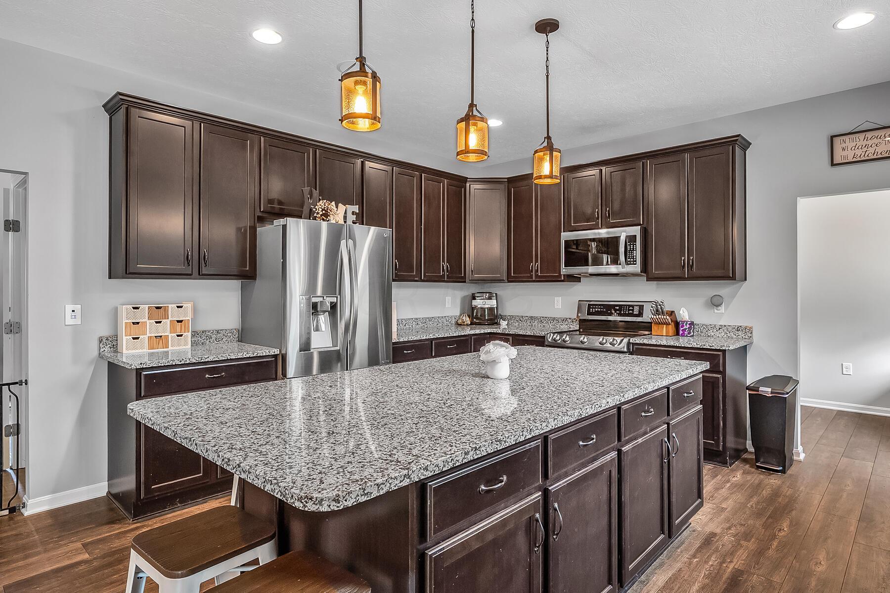 1043 Coover Road Delaware, OH 43015 - Photo 19 of 72 Kitchen Island