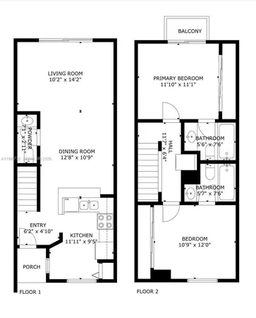 $1,950 | 4017 Northwest 90th Avenue, Unit 4017, Sunrise, FL 33351