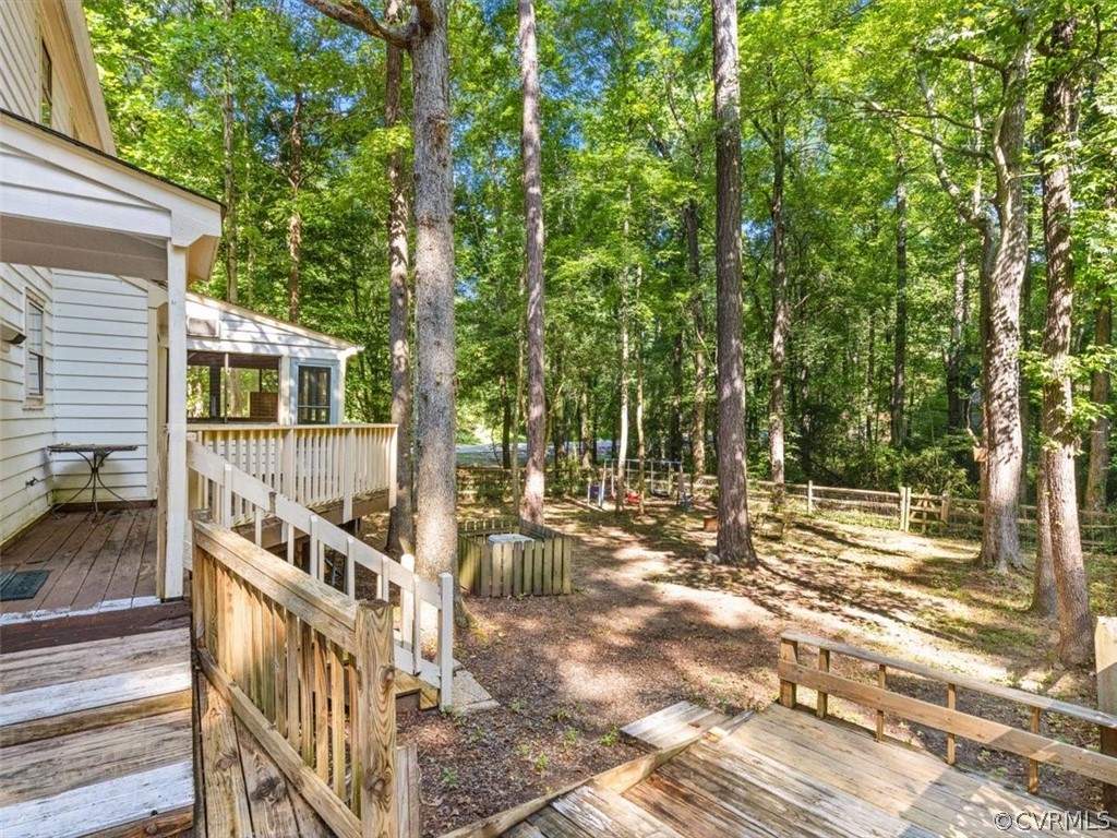 13916 Sterlings Bridge Road Midlothian, VA 23112 - Photo 32 of 36 a view of a house with backyard and sitting area