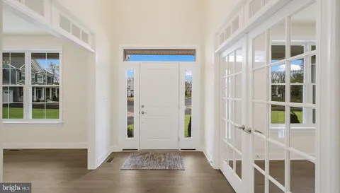 a view of front door of house