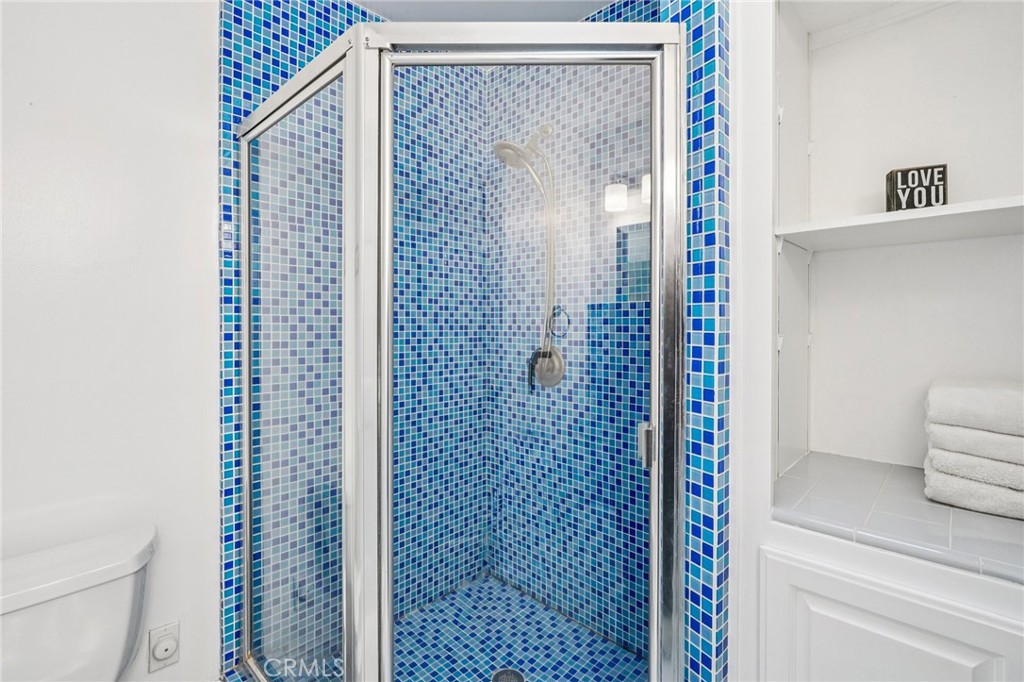 1237 South Gertruda Avenue Redondo Beach, CA 90277 - Photo 30 of 52 a bathroom with a shower and a toilet