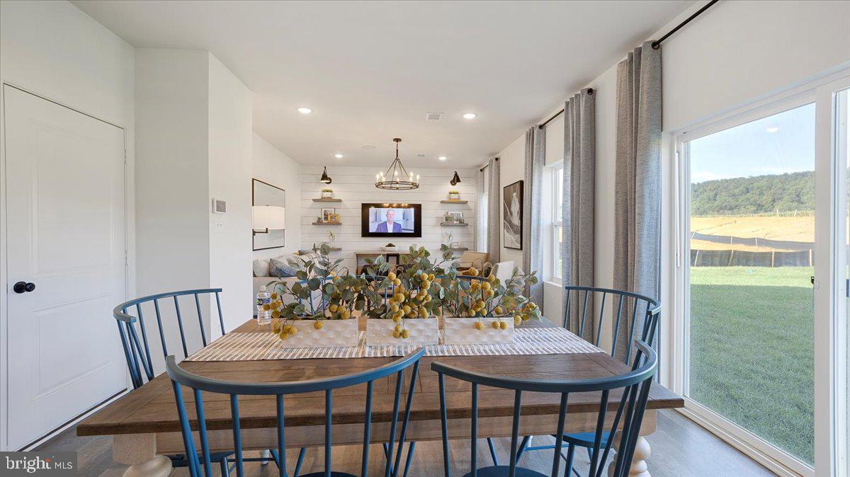 74 Preening Road Hedgesville, WV 25427 - Photo 8 of 15 Dining Area of Model Home