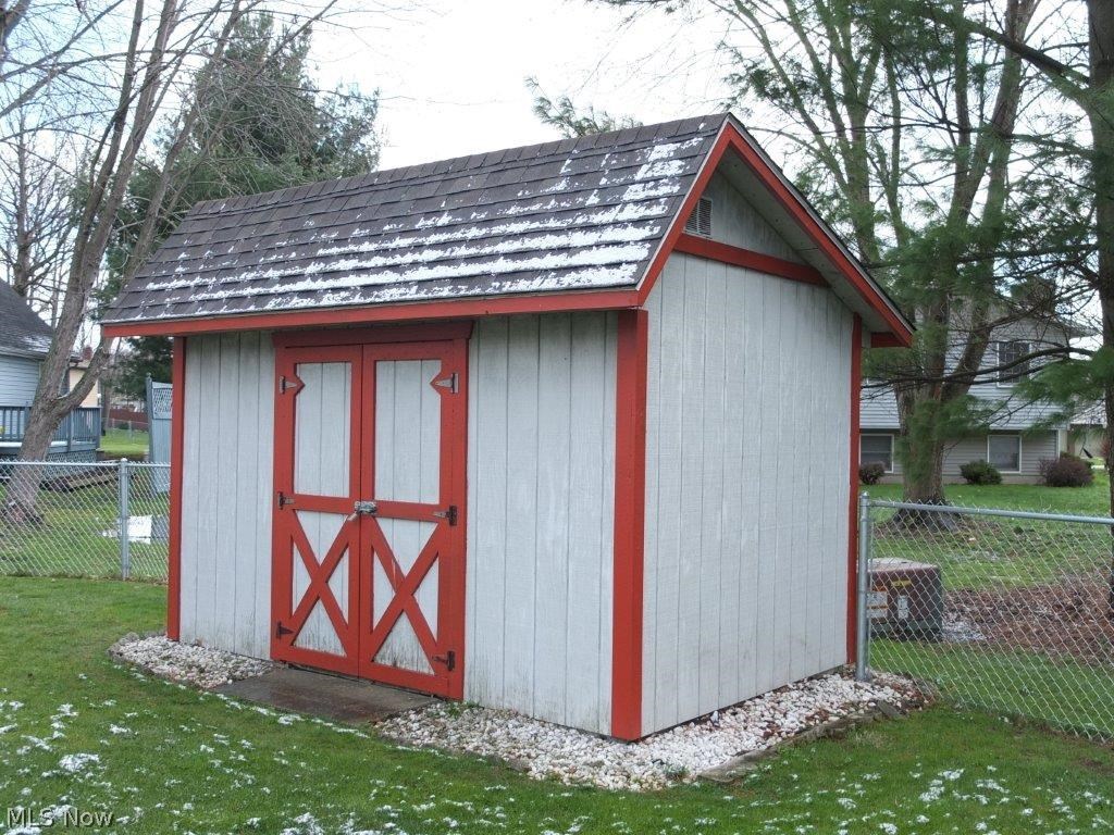 1310 Bravado Road Southwest Canton, OH 44706 - Photo 21 of 23 Storage shed with cement floor.