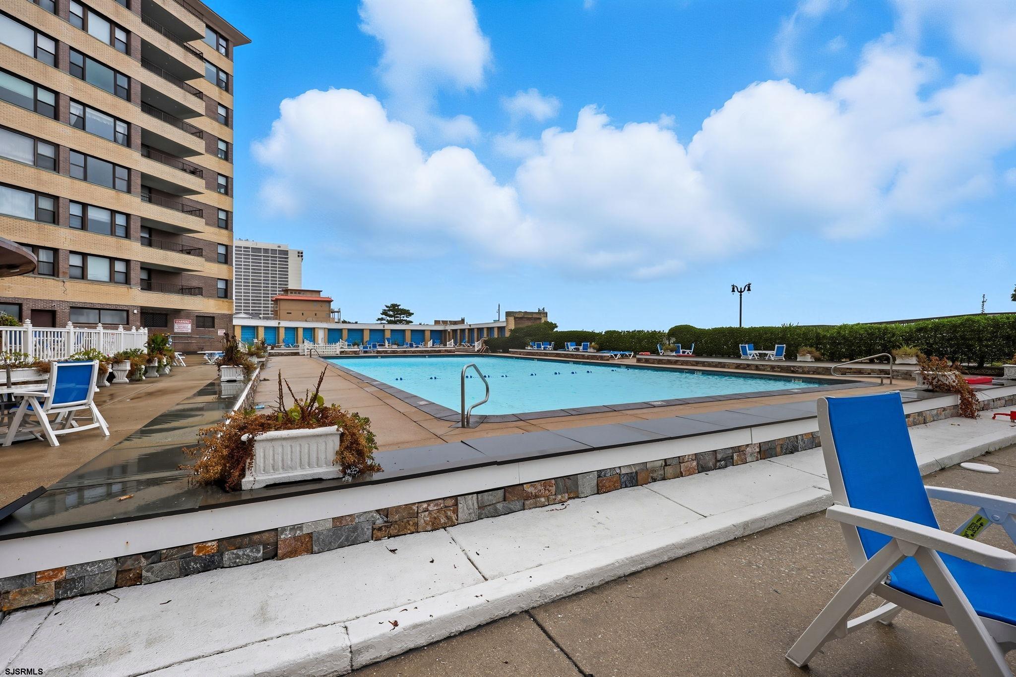 101 South Raleigh Avenue, Unit 809 Atlantic City, NJ 08401 - Photo 23 of 40 a view of a swimming pool with a terrace
