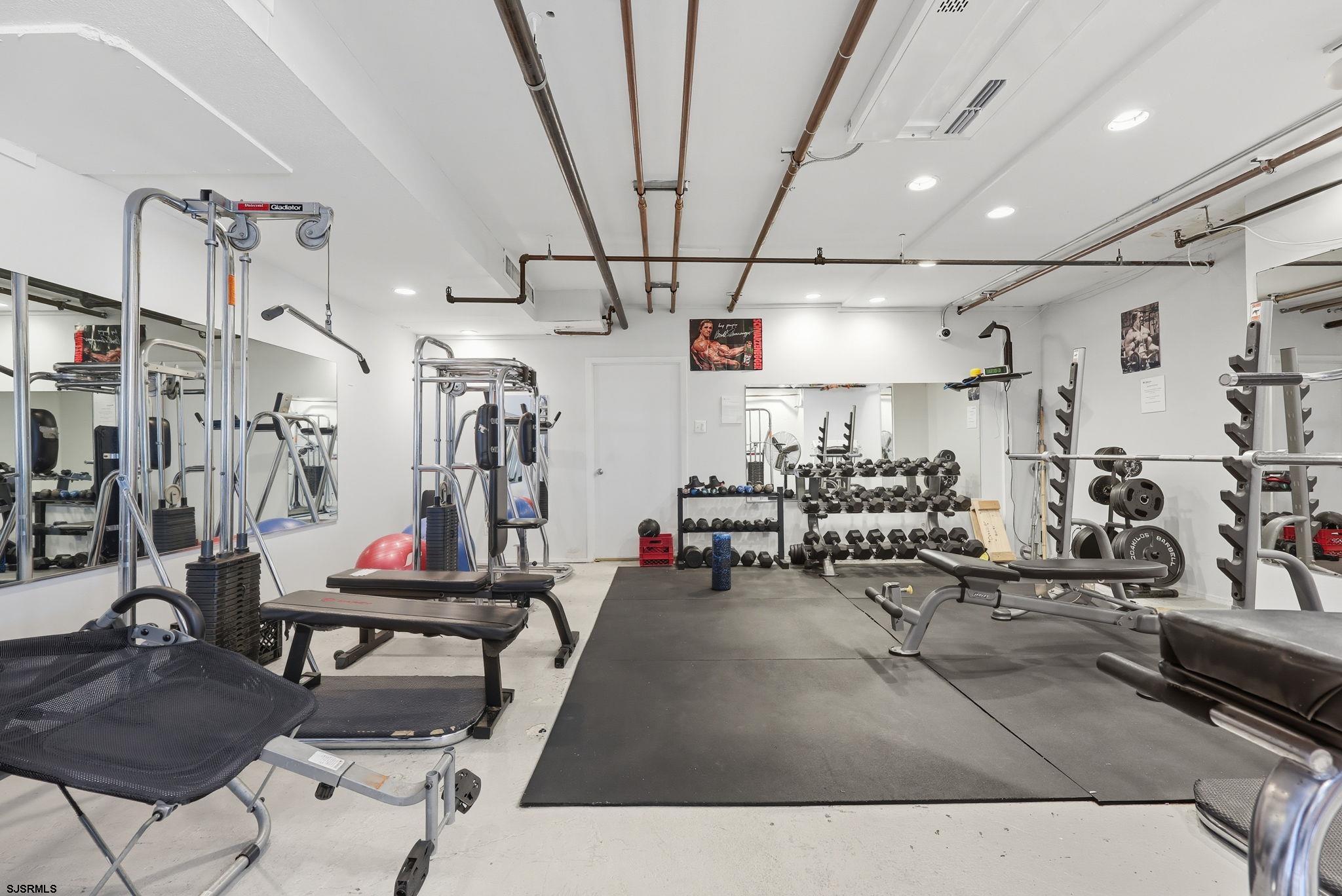 101 South Raleigh Avenue, Unit 809 Atlantic City, NJ 08401 - Photo 27 of 40 a view of a room with gym equipment