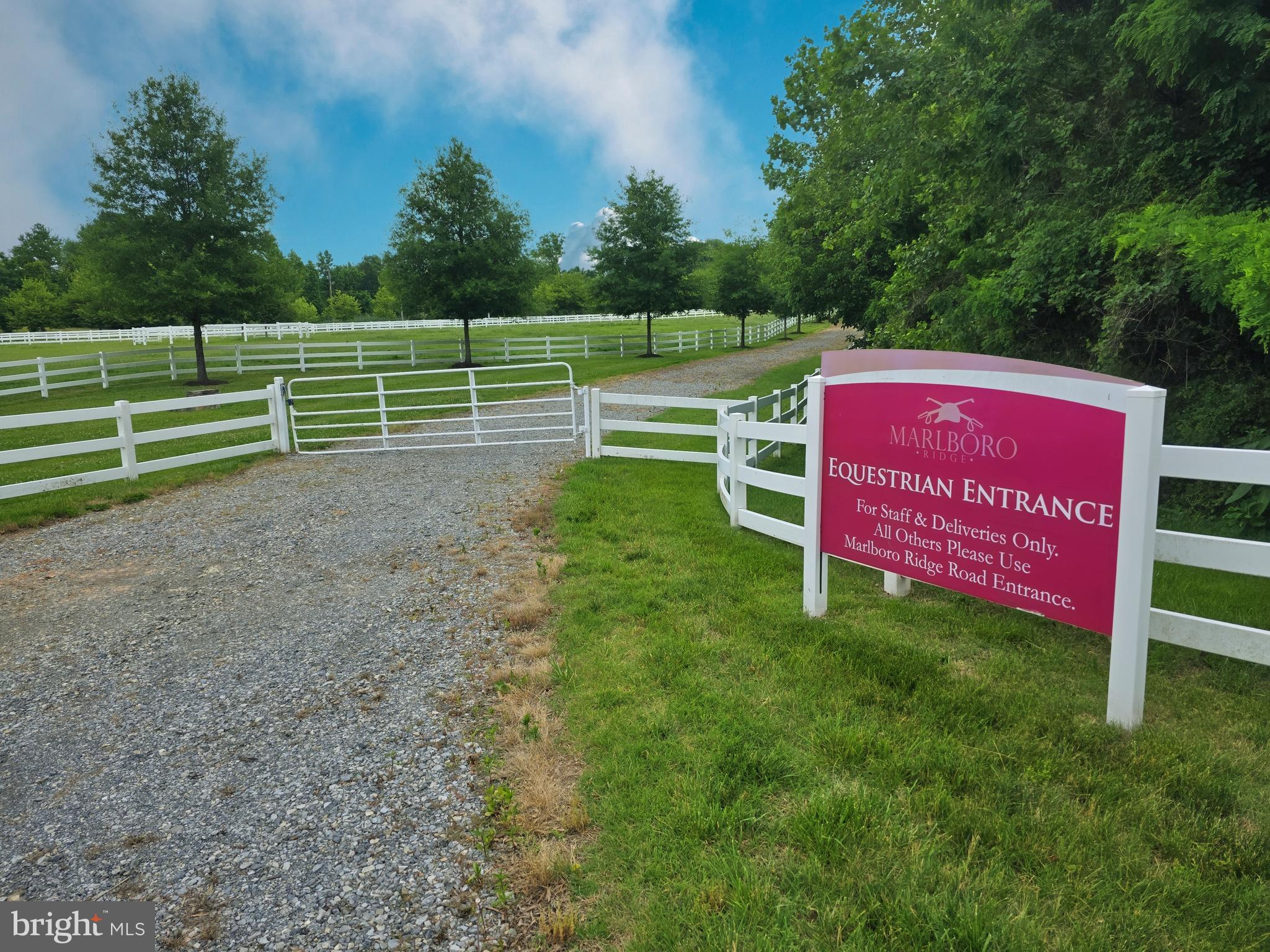 4518 Bridle Ridge Road Upper Marlboro, MD 20772 - Photo 9 of 85 Entrance to equestrian (horse) 3.5 mile trails