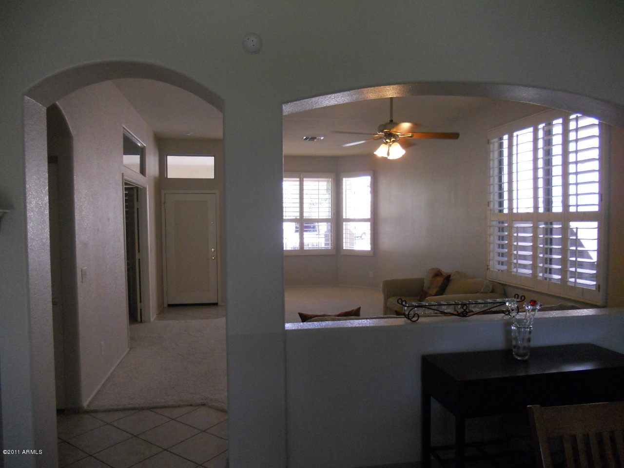 3847 East Cody Avenue Gilbert, AZ 85234 - Photo 11 of 26 View from Kitchen to Living/Dining Room