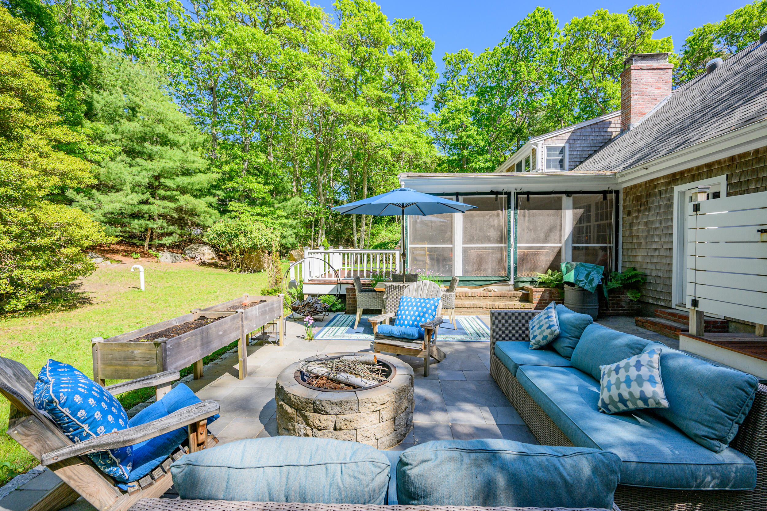 27 Two Ponds Road Falmouth, MA 02540 - Photo 19 of 43 patio and firepit