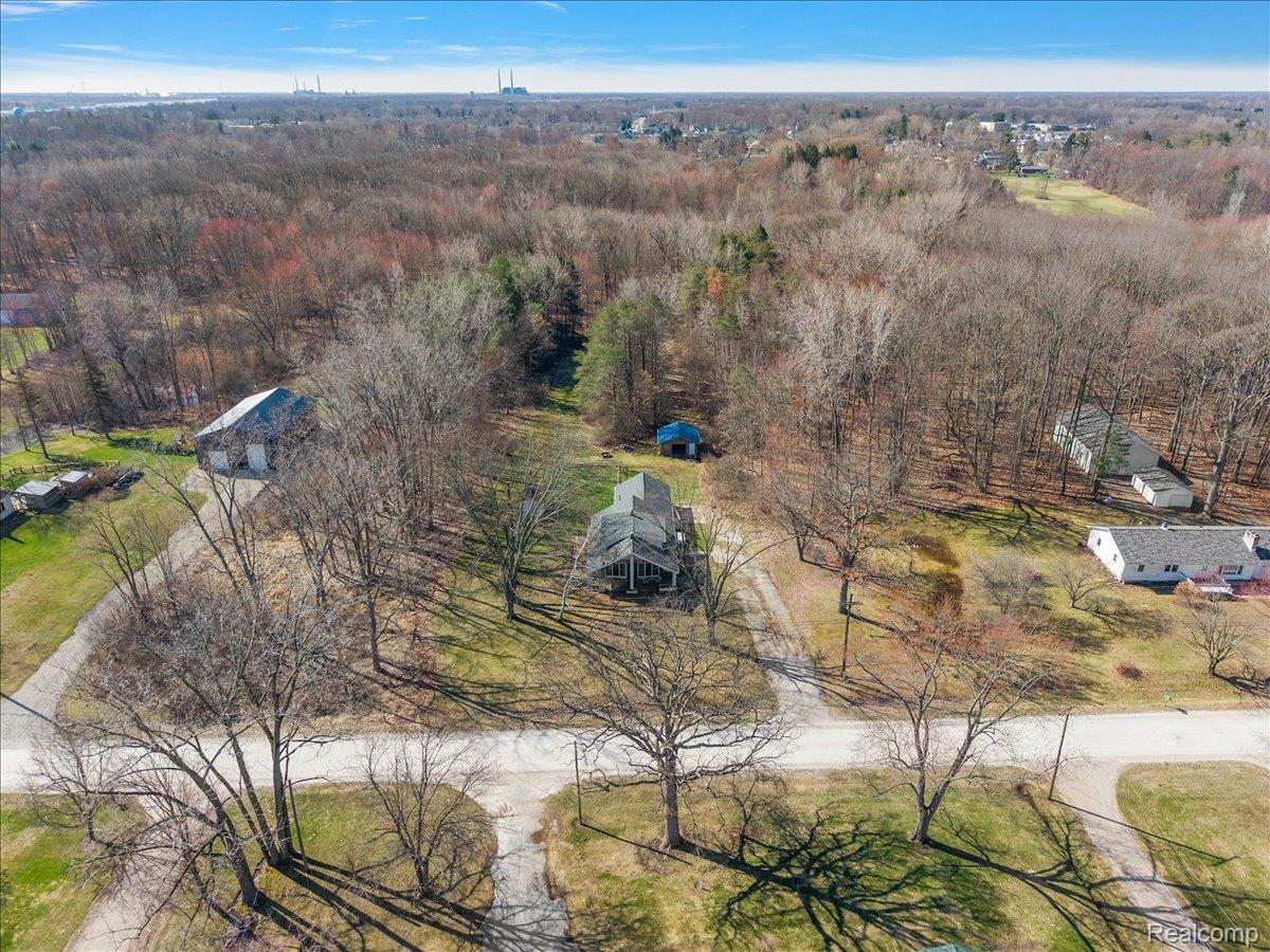 4705 Ketchum Road St. Clair, MI 48079 - Photo 57 of 58 Bird's eye view of a forest