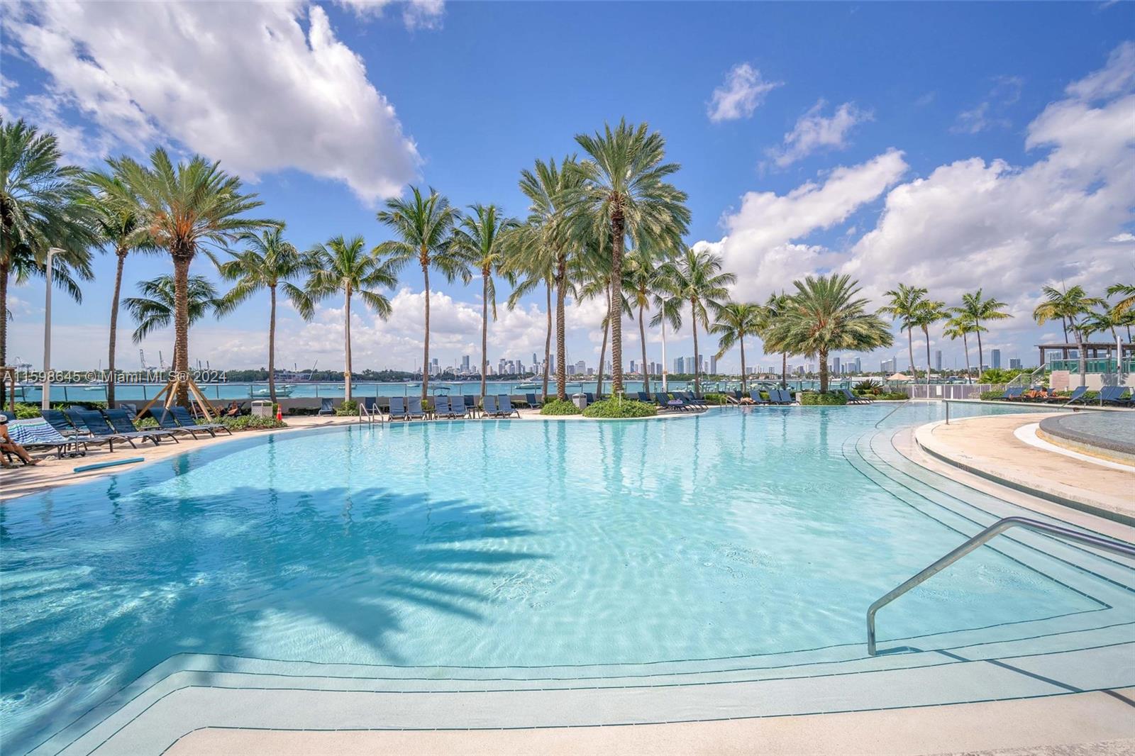 1500 Bay Road, Unit 608S Miami Beach, FL 33139 - Photo 5 of 8 a view of a lake view