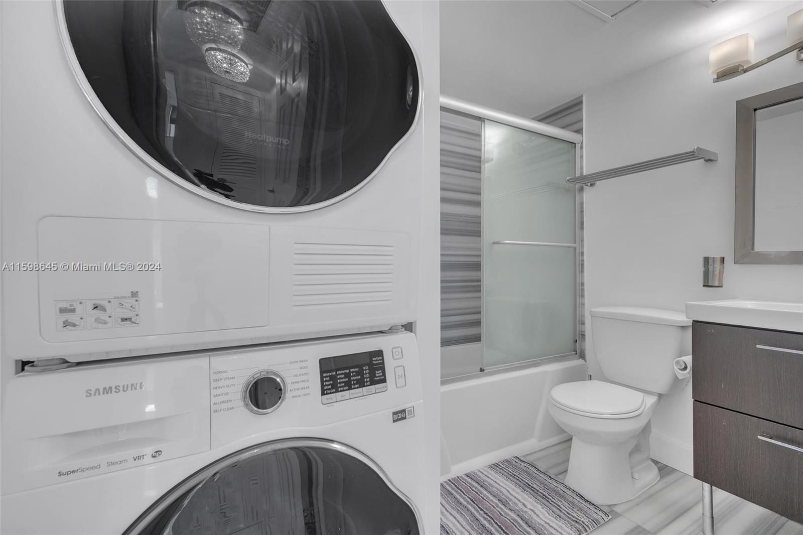 1500 Bay Road, Unit 608S Miami Beach, FL 33139 - Photo 8 of 8 a bathroom with a toilet and a sink